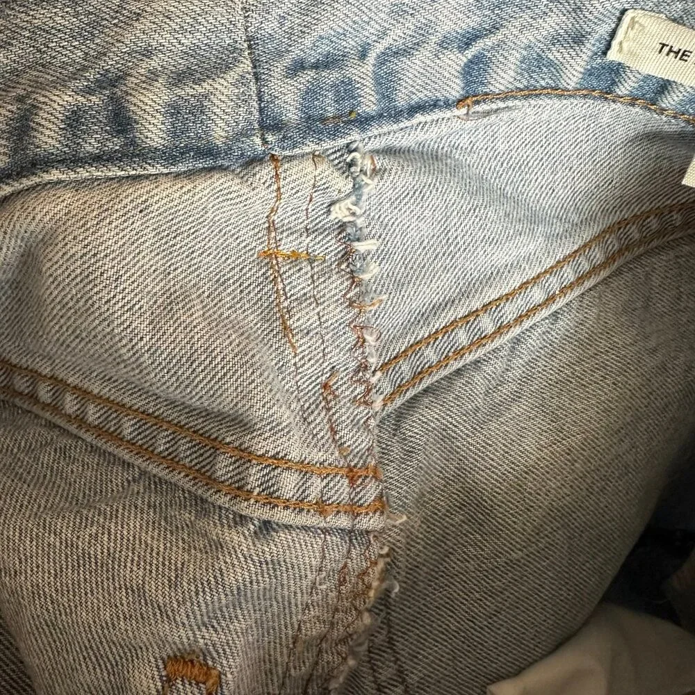 Denim Forum Aritzia The Joni High Rise Loose 29L Denim Jeans Pants US 30 - Picture 11 of 15